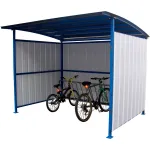Abris à vélos - Toit en appentis