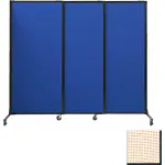 Panneaux de cloisonnement acoustiques coulissants