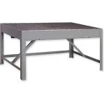 Tables de soudage à fentes/à grille
