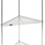 Nexel® Chrome Corner Additional Shelves