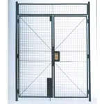 Système de cloisons en treillis métallique WireCrafters® RapidWire™