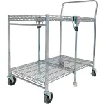 Chariots « Stow-Away » chromés de Bostitch