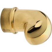 Lavi Industries, Scroll Finial, pour 2" Tubing, Laiton poli