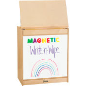Jonti-Craft® grand livre chevalet - magnétique Write-n-Wipe