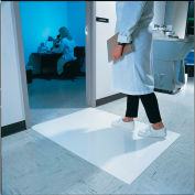 Wearwell® Clean Room Mat 3' x 5' Blanc