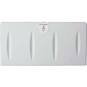 Foundations® Horizontal Baby Changing Table With Backer Plate - Light Gray, 100-EH-BP