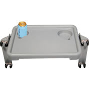 Drive Medical 10125 Walker Tray with Two Cup Holders, 16"W x 12"D x 2"H
