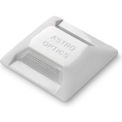 Tapco Hydrant-Lite Reflective Pavement Marker, 2-Sided Reflector, 4" x 4", White, Box 100
