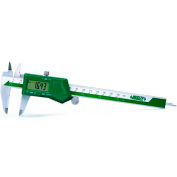 Compas d'épaisseur InSize 1108-200, 0-8 po/200 mm avec sortie de données, acier inoxydable