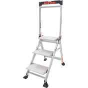 Escabeau à très grandes marches Little Giant®, aluminum, capacité de 375 lb, 3 marches – 11903