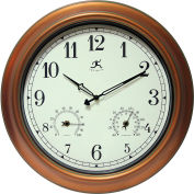 Infinity Instruments 18" artisan tous temps horloge de mur