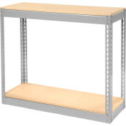Global Industrial™ Record Storage Without Boxes 42"W x 15"D x 36"H - Gray