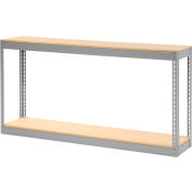 Global Industrial™ Record Storage Without Boxes 72"W x 15"D x 36"H - Gray