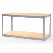 Global Industrial™ Record Storage Without Boxes 72"W x 30"D x 36"H - Gris