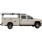 Buyers Products Service Body Ladder Rack, 13-1/2 Ft., 1 000 lb Capacity, Black, 1501250