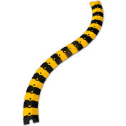 UltraTech 1840 Ultra-Sidewinder®, Cable Protector, Large, 34" x 13 5/8" x 2 1/8" Black/ Yellow
