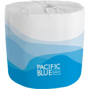 Pacific Blue Select™ Rouleau Standard De Papier Toilette Gaufré à 2 Plis Par GP Pro, 80 Rouleaux Par Étui