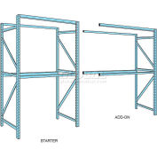 Husky Rack & Wire Teardrop Pallet Rack Add-On - No Deck - 120"W x 42"D x 120"H