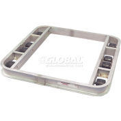 Magliner® PDN484810 palette Dolly avec Cap 8000 lb Non-Tilt rouleaux 48 x 48.
