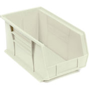 Akro-Mils® AkroBin® Plastic Stack & Hang Bin, 8-1/4"W x 14-3/4"D x 7"H, Stone, qté par paquet : 12