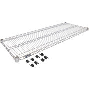 Nexel® S1824S Stainless Steel Wire Shelf 24"W x 18"D