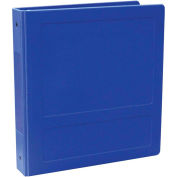 Omnimed® 2-1/2" reliure à anneaux moulés, 3 anneaux, côté ouvert, possède 450 feuilles, bleu