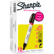 Marqueur de peinture Sharpie®, à base d’huile, moyen, encre noire, douzaine