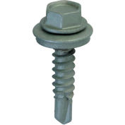 Vis de toiture ITW Teks® 21408, nº 12 x 3/4 po, tête hexagonale, pointe de foret, pqt de 90