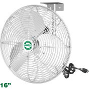 J&D Manufacturing 16" EZ Breeze HAF Basket Fan w/ Bracket & 10" Cord, 1,710 CFM, 1/10 HP