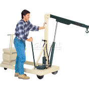 Beech® Reversed Telescopic Boom Floor Crane B-2000CW 2000 Lb. Capacity