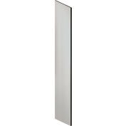 Salsbury Side Panel 22236 for 21"D Extra Wide Designer Wood Locker with Sloping Hood Gray