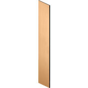 Salsbury Side Panel 22236 for 21"D Extra Wide Designer Wood Locker with Sloping Hood Maple