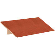 Salsbury Sloping Hood 22254 for 21"D Extra Wide Designer Wood Locker 3 Wide Cherry
