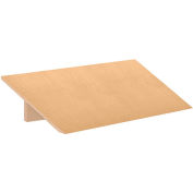 Salsbury Sloping Hood 22257 for 24"D Extra Wide Designer Wood Locker 3 Wide Maple