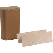Pacific Blue Basic™ 1-Ply Recycled Multifold Paper Towel By GP Pro , Brown, 4,000 Towels/Case