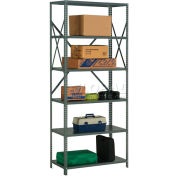 Global Industrial™ Steel Shelving 20 Ga 36"Wx30"Dx85"H Open Clip Style 6 Shelf