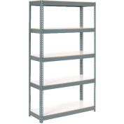 Global Industrial™ Extra Heavy Duty Shelving 48Wx24Dx60H 6 Étagères 1200 lbs. Par plateau GRY