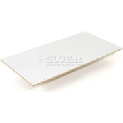 Global Industrial® Additional Shelf for Boltless Shelf Truck, 60"L x 24"W, White