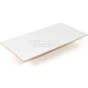 Global Industrial™ Melamine Laminated Deck 72"Wx48"Dx1/2" Thick