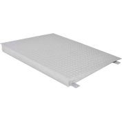 Global Industrial™ Ramp For 4'x4' Pallet Scales, 48"Lx36"Wx4"H, capacité de 10 000 lb