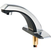 Sloan® EBF-85-4 Battery Powered Faucet For 4" Centerset, ADA Compliant, 0.5 GPM, Black
