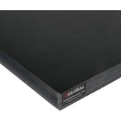 Global Industrial Workbench Top, Phenolic Resin Safety Edge, 60"W x 30"D x 1" Thick