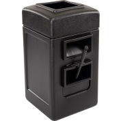 Harbor Square Waste and Windshield Service Center, Noir, 28 gallons