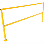 Square Steel Guard Rail 42"H X 96"L