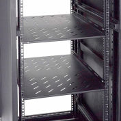 Tablette coulissante Global Industrial™ de 18 1/2 po larg. x 28 po prof. x 2 po haut., noir