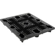 Global Industrial™ Rackable Nested Double Deck Pallet, Plastic,4-Way,48"x40", 2750 Lb Stat Cap