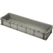 ORBIS Stakpak NXO4815-7GRAY Plastic Long Stacking Container 48 x 15 x 7-1/2 Gray