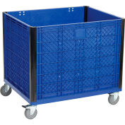 Global Industrial™ Easy Assembly Solid Wall Container - Roulettes 39-1/4 x 31-1/2 x 34 Ensemble