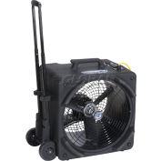 Powr-Flite® sèche-plancher axiale avec poignée et roues, 2 vitesse, 1/4 HP, 3000 CFM
