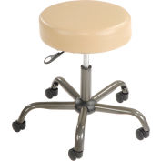 Interion® Antimicrobial Medical Stool - Vinyl - Beige